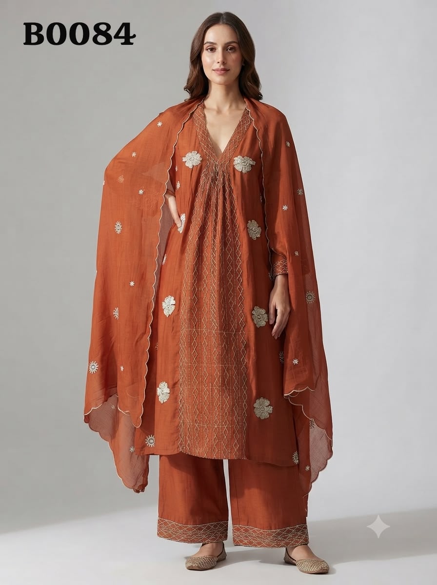 Anarkali suit B0084