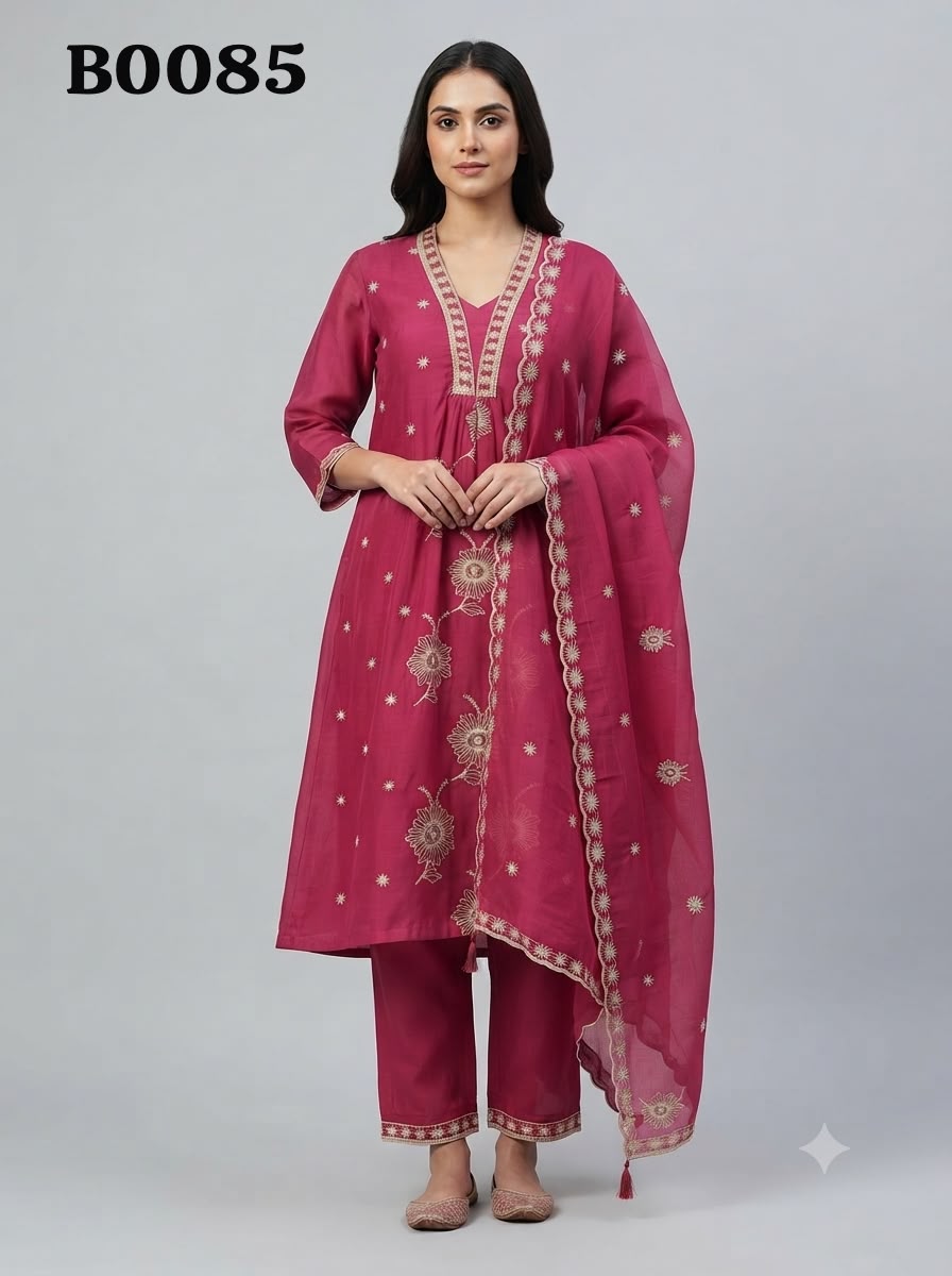Anarkali suit B0085