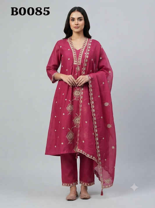 Anarkali suit B0085