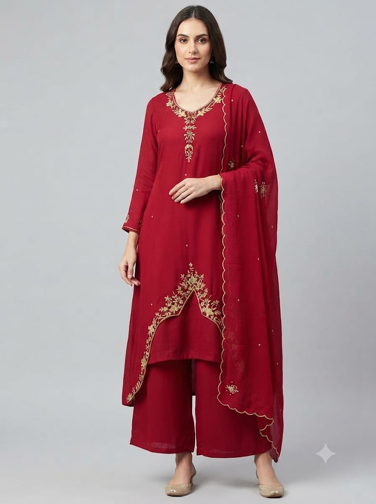 Fish cut salwar A0015
