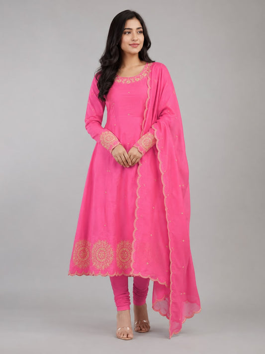 Anarkali suit A0019
