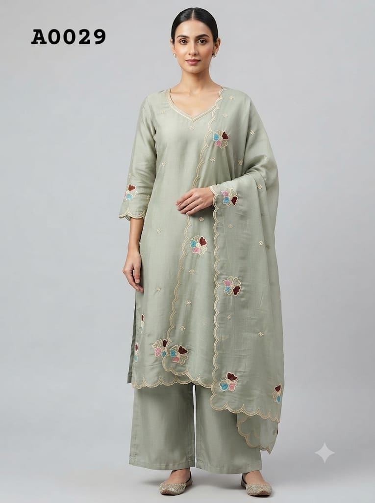 Palazzo suit A0029