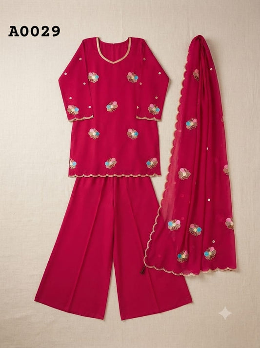 Palazzo suit A0029