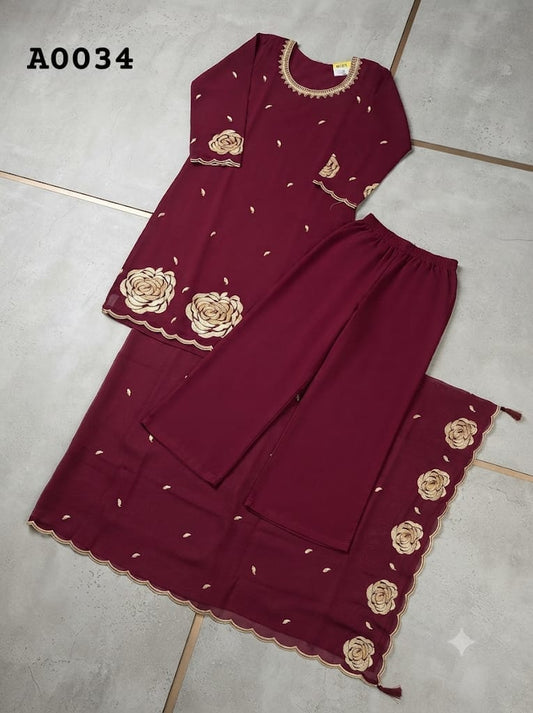 palazzo suit A0034