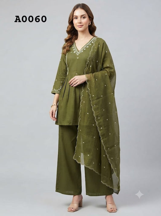 Kurti palazzo suit A0060