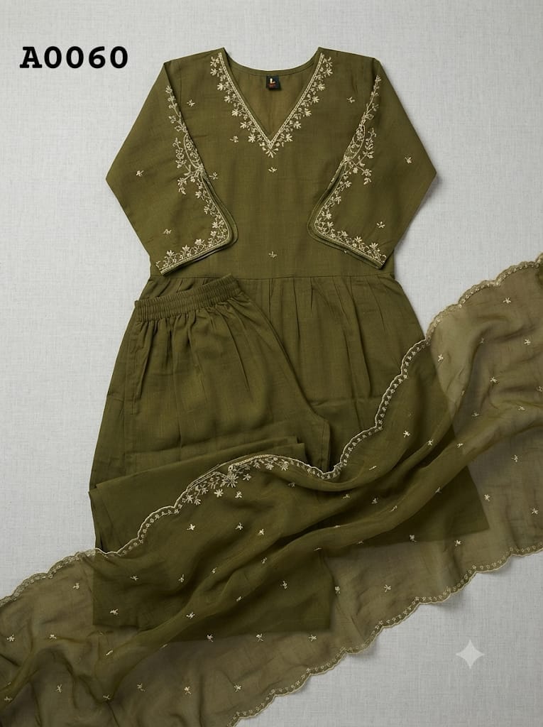 Kurti palazzo suit A0060
