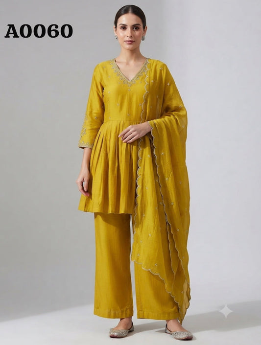 Kurti palazzo suit A0060