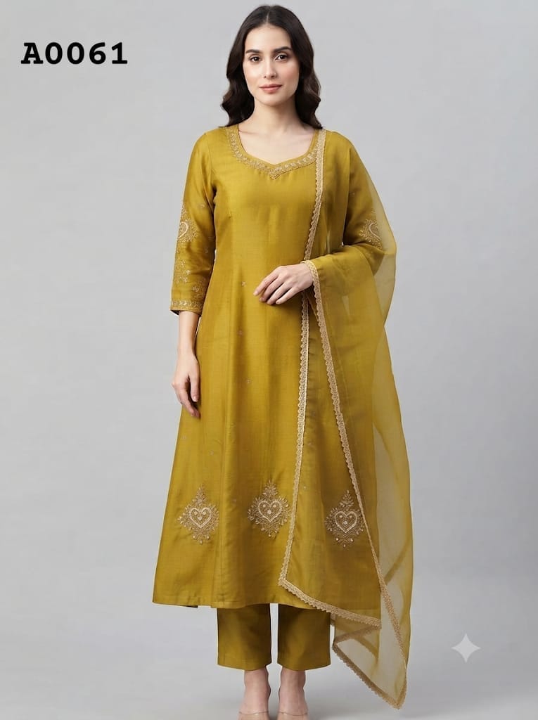 Anarkali suit A0061