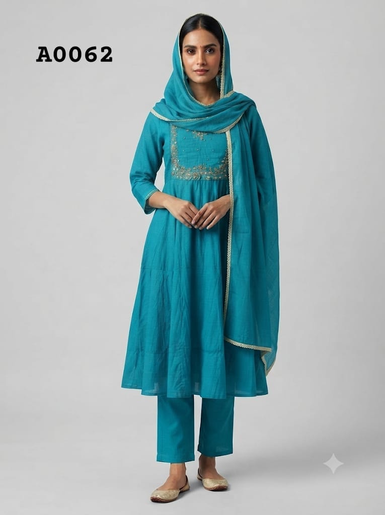 Anarkali suit A0062