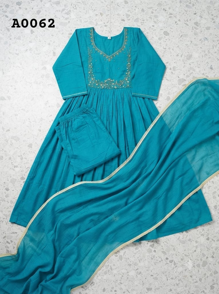 Anarkali suit A0062