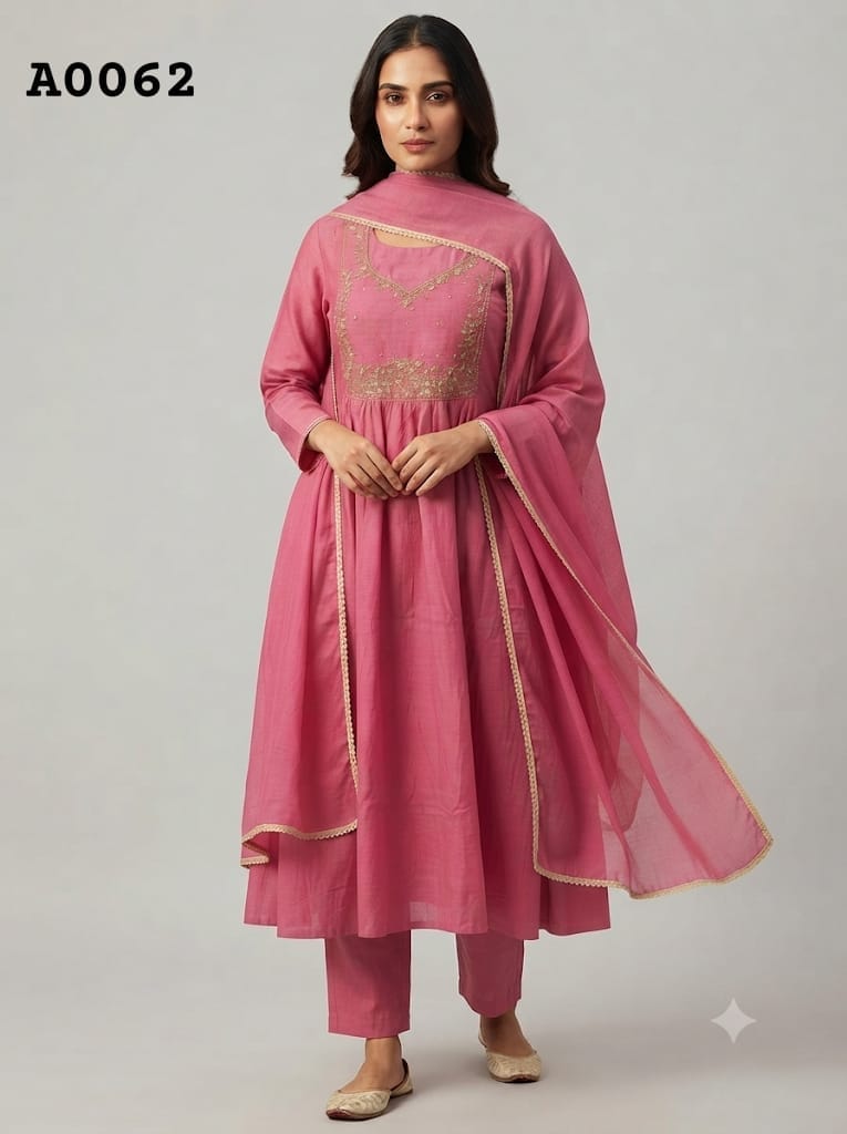 Anarkali suit A0062