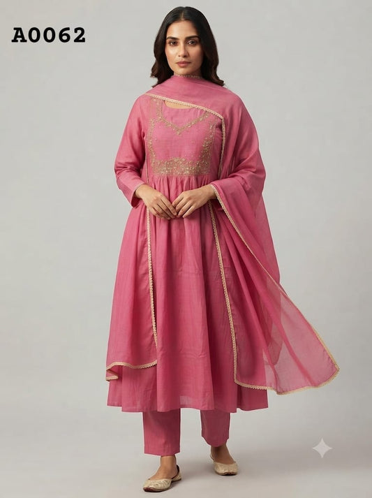Anarkali suit A0062