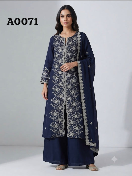 Palazzo suit A0071