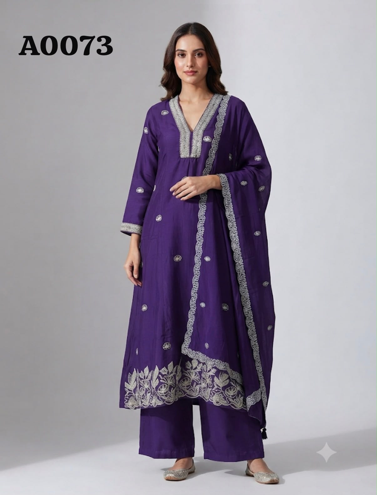 Anarkali suit A0073