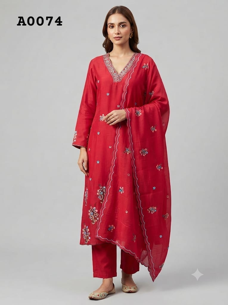 Anarkali suit A0074