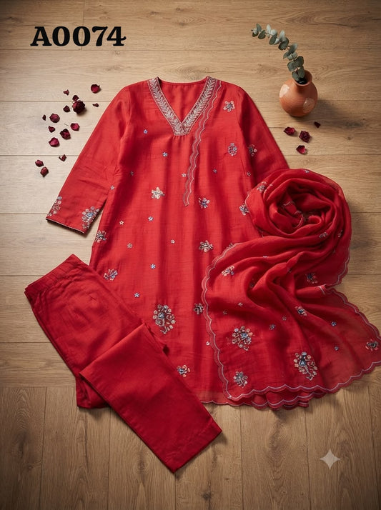 Anarkali suit A0074