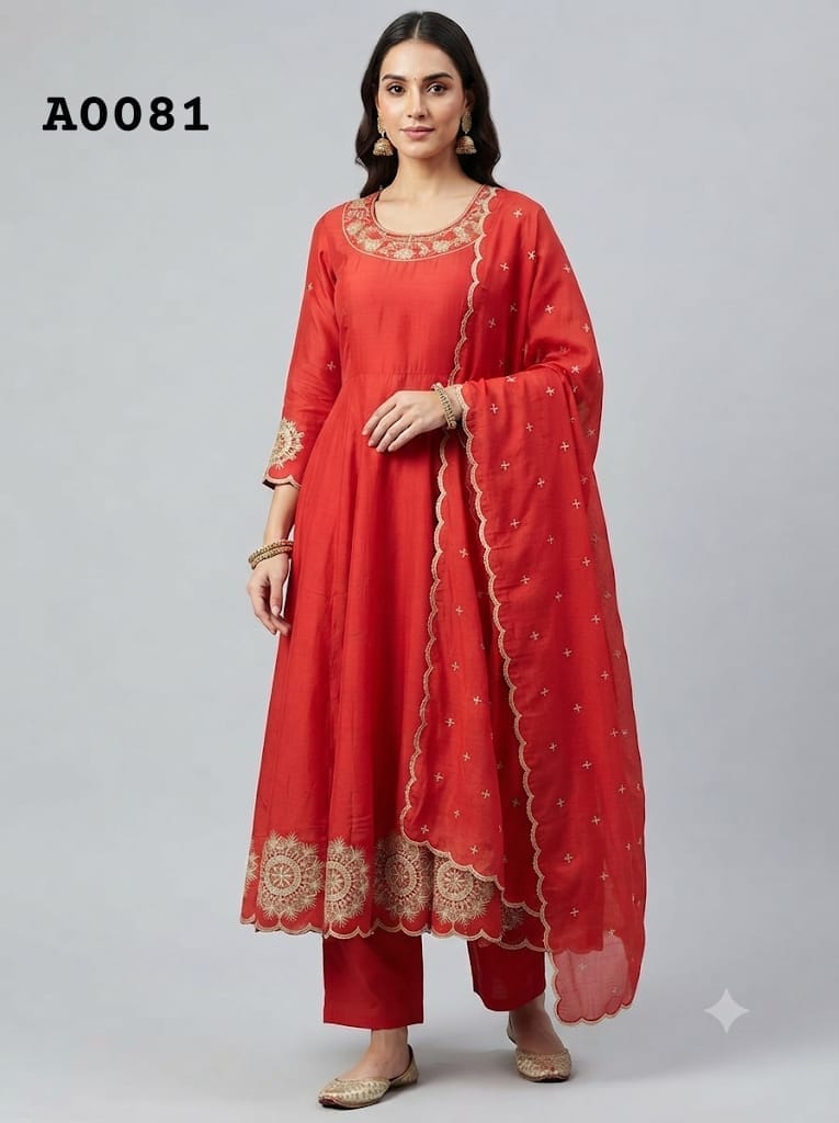 Anarkali suit A0081