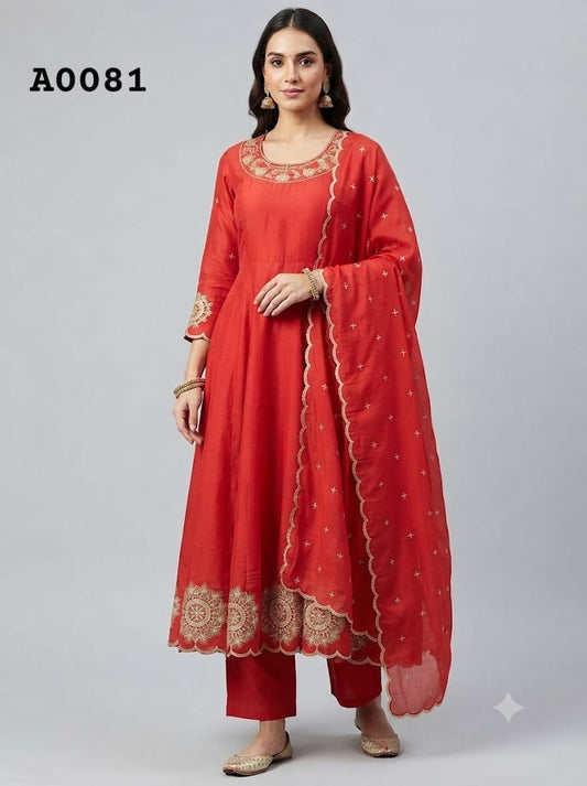 Anarkali suit A0081