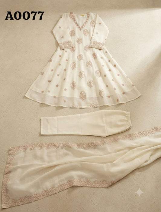 Anarkali suit A0077