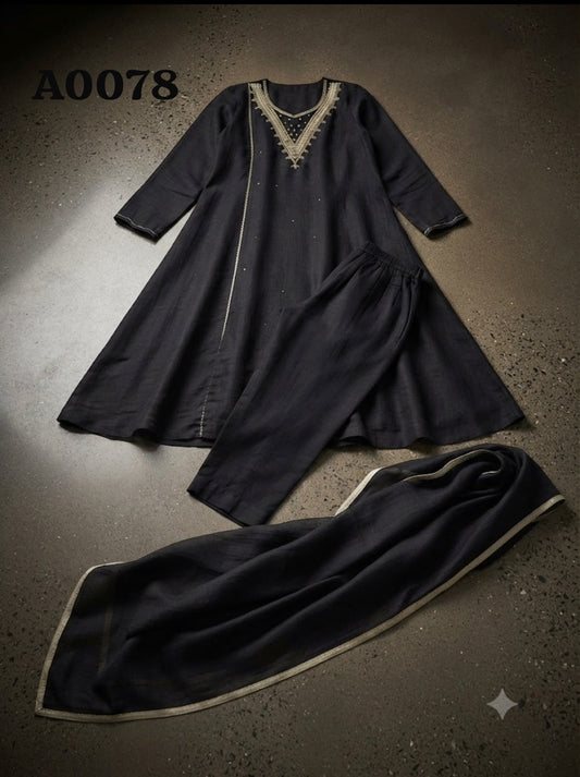Anarkali suit A0078