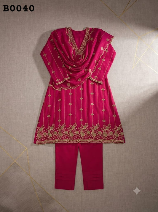 Anarkali suit B0040