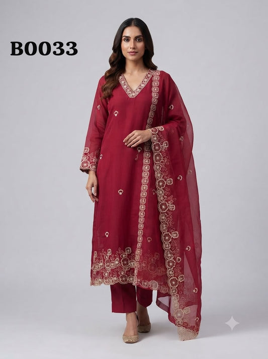 Anarkali suit B0033