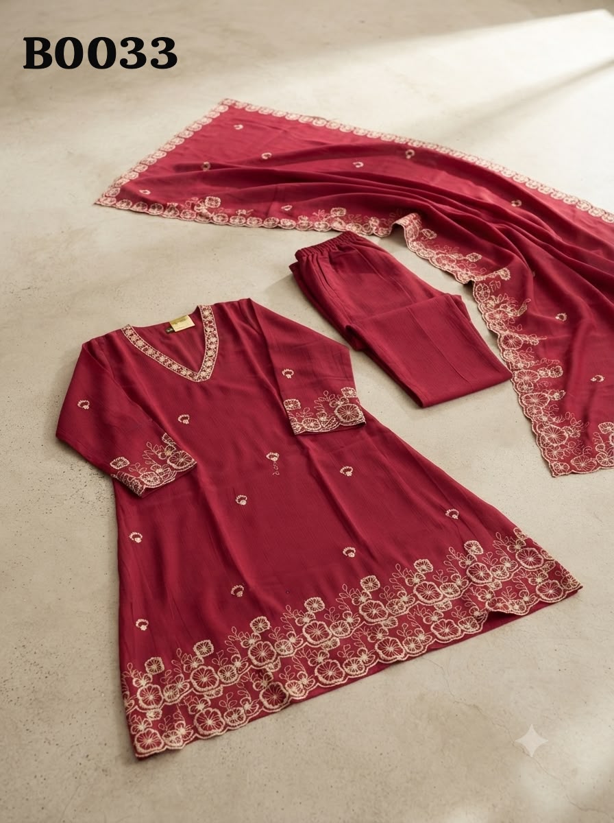 Anarkali suit B0033
