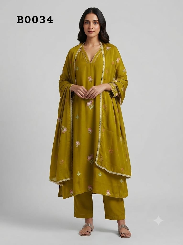 Anarkali suit B0034