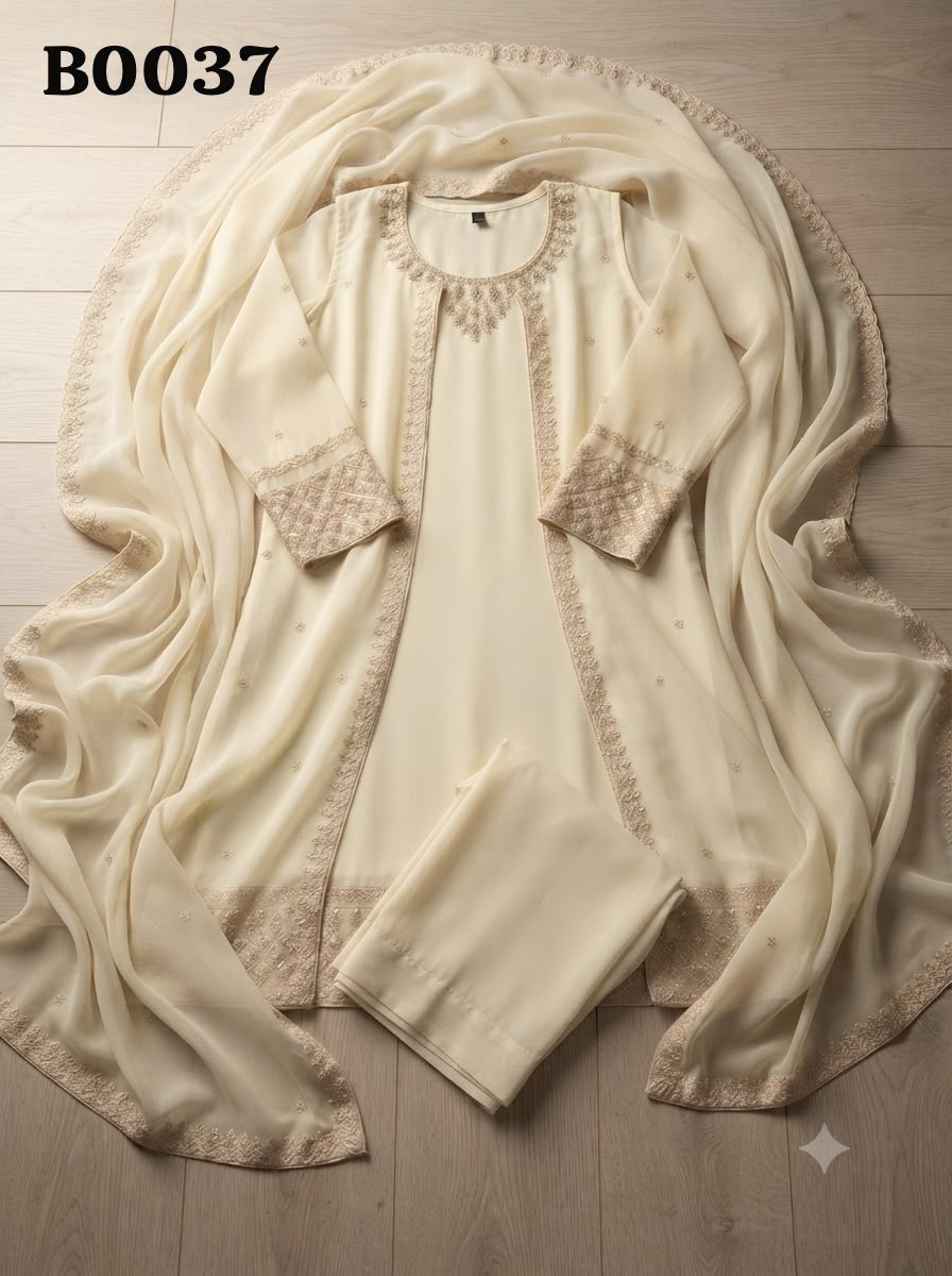 kurta with palazzo suit B0037