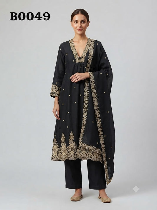 Anarkali suit B0049