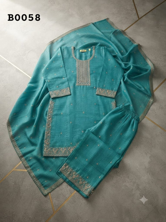 Palazzo suit B0058