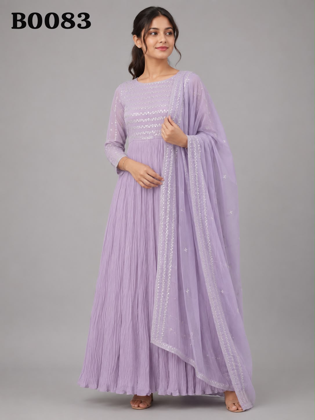 Gown suit B0083