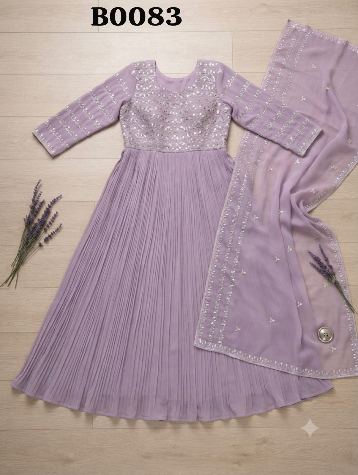 Gown suit B0083