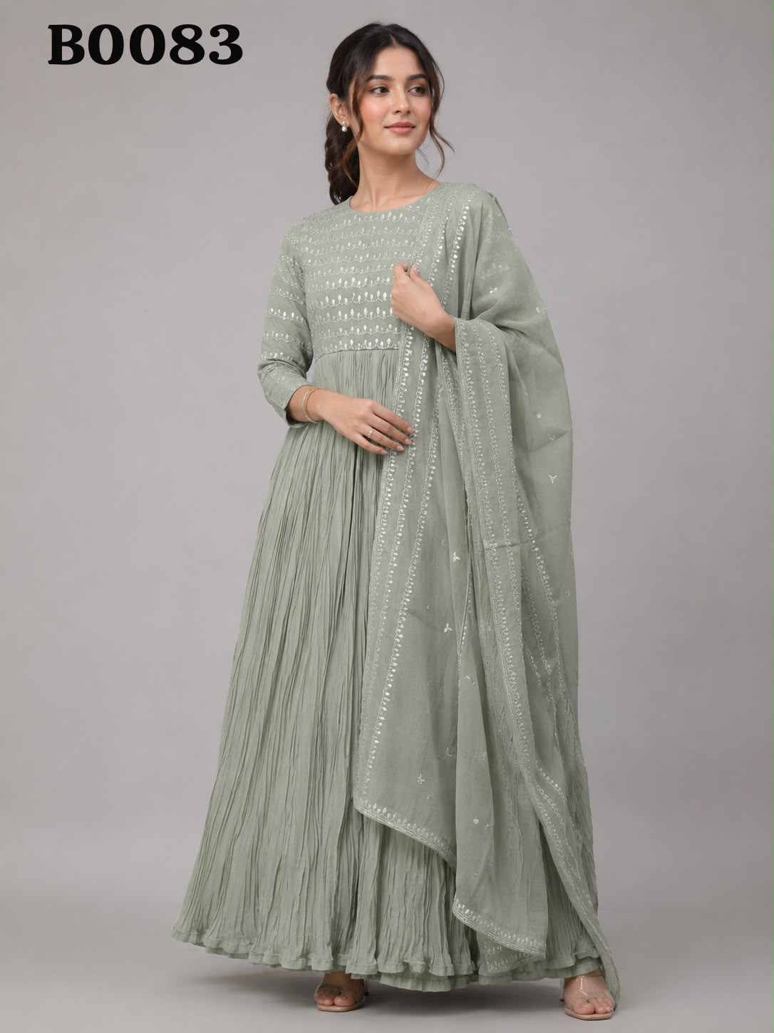 Gown suit B0083