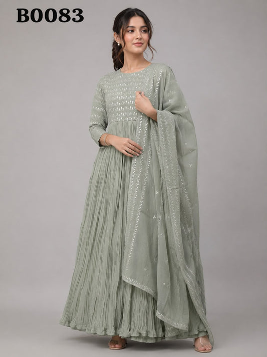 Gown suit B0083