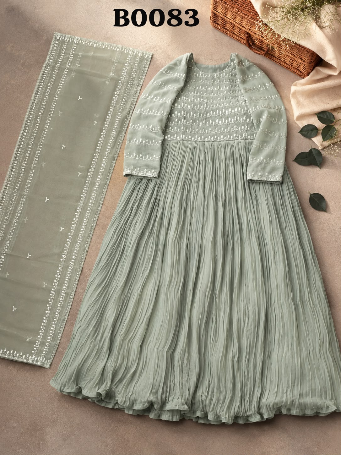 Gown suit B0083