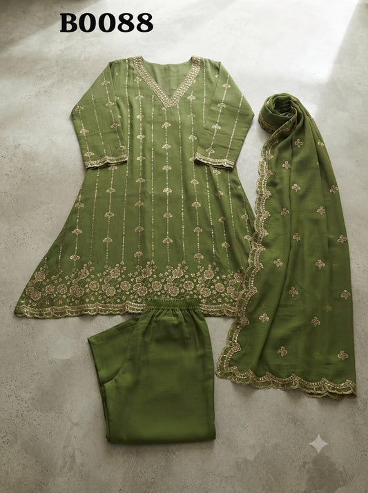 Anarkali suit B0088