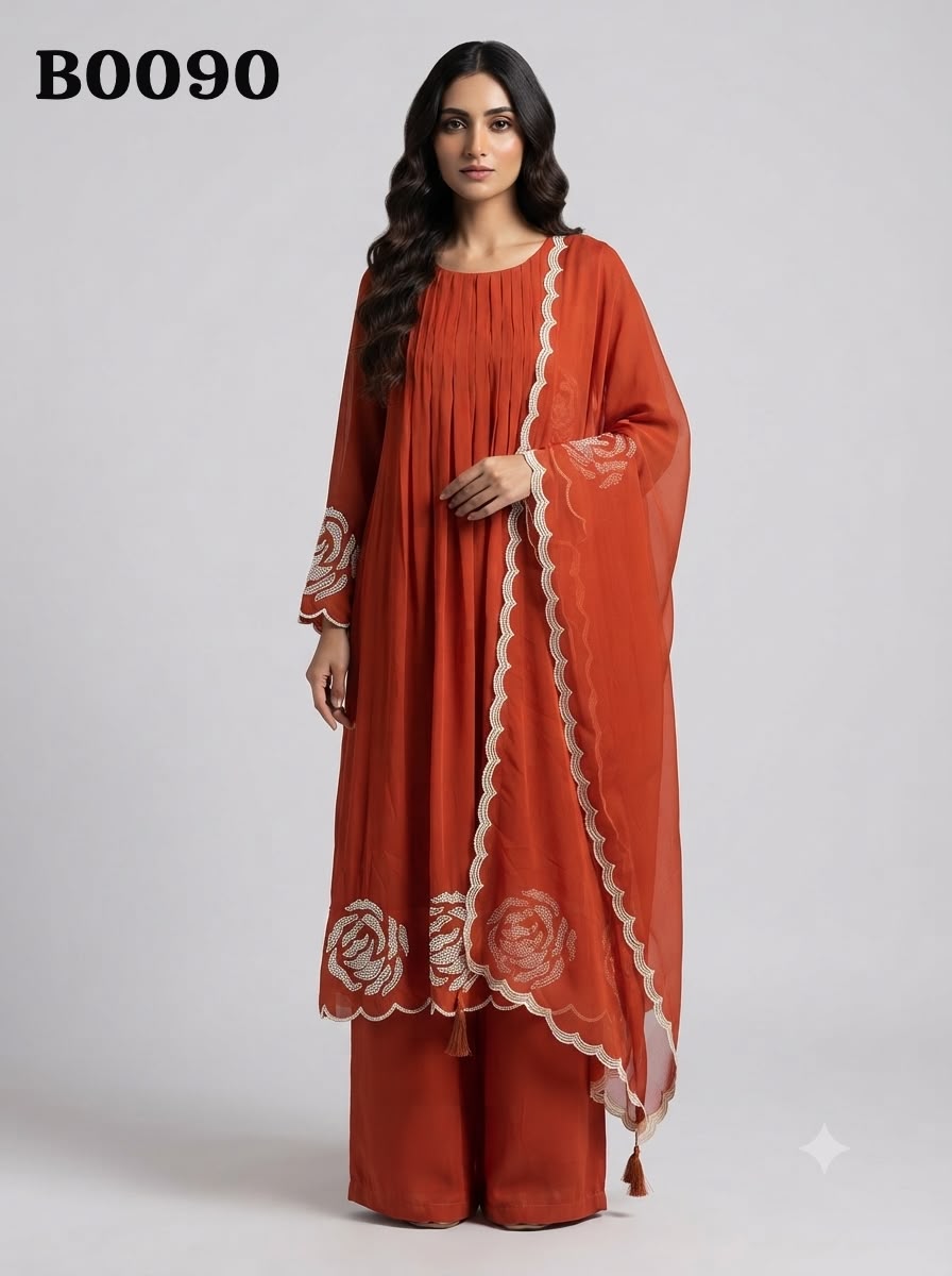Anarkali suit B0090