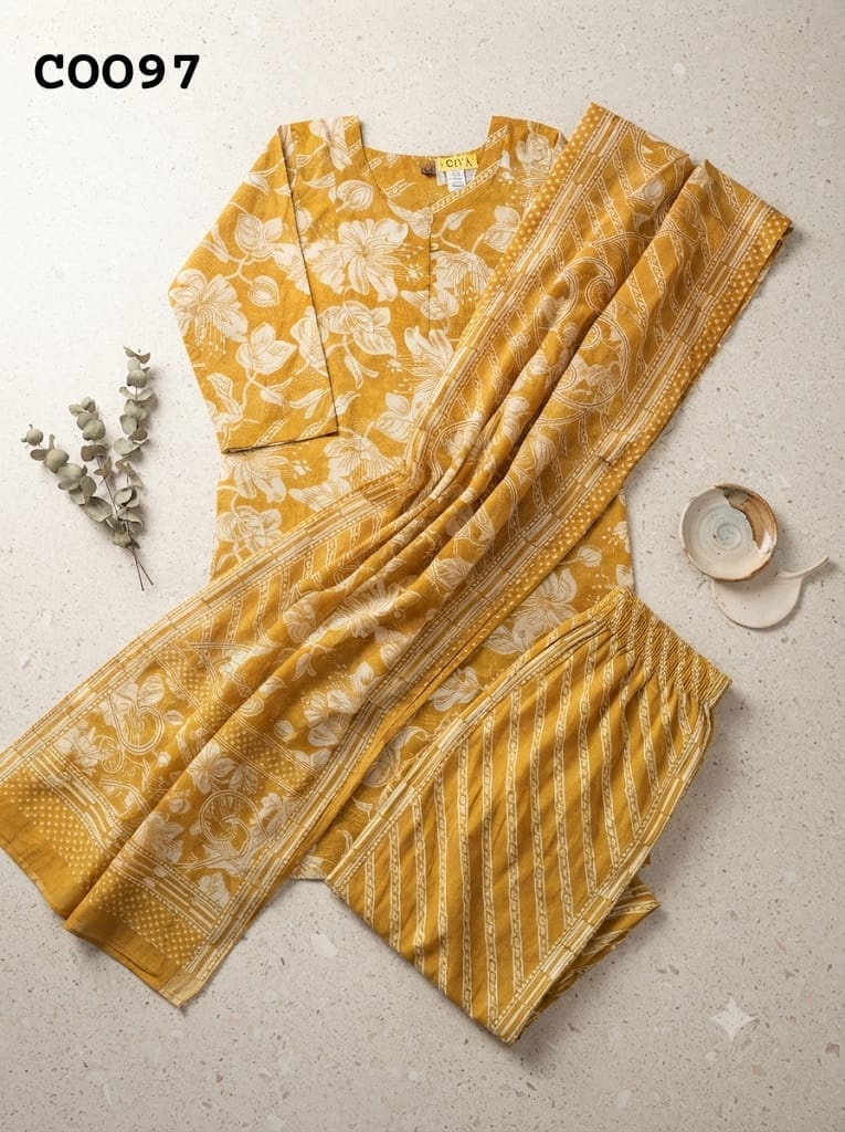 Semi cotton salwar suit C0097