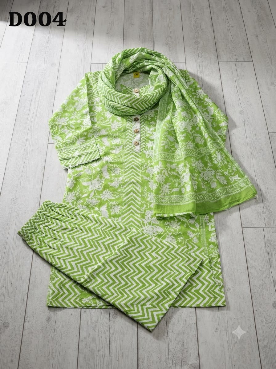 Semi cotton salwar suit D004